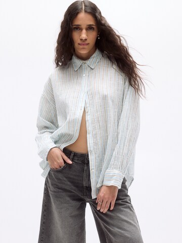 Pull&Bear Bluse i blandingsfarvet: forside