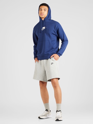 Nike Sportswear Ohlapna forma Hlače | siva barva