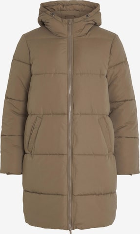 VILA Winter Coat in Brown: front