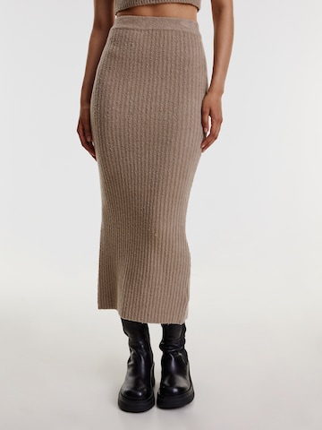 EDITED Skirt 'Zorana' in Beige: front