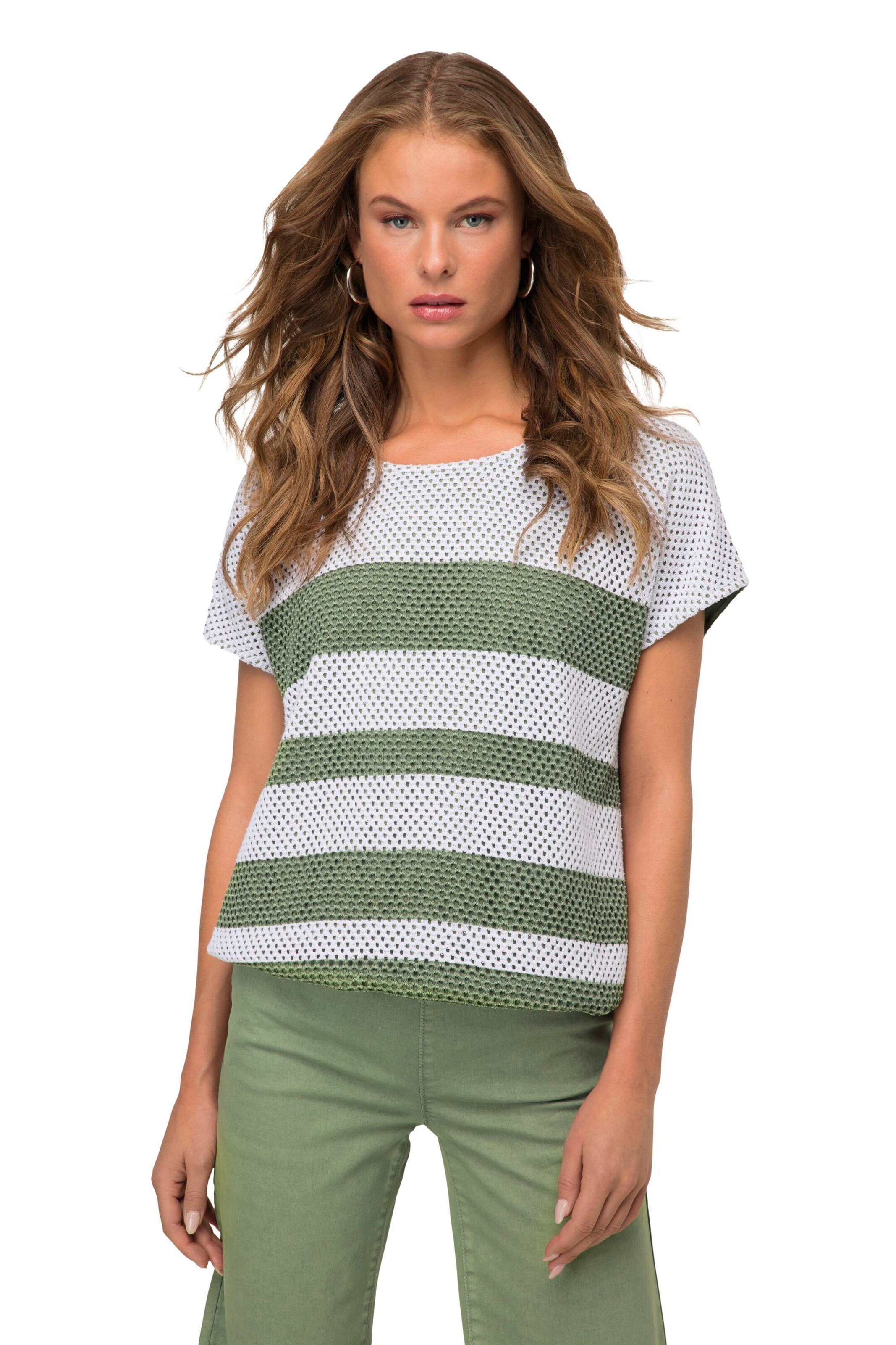 LAURASØN Trui in Groen: voorkant