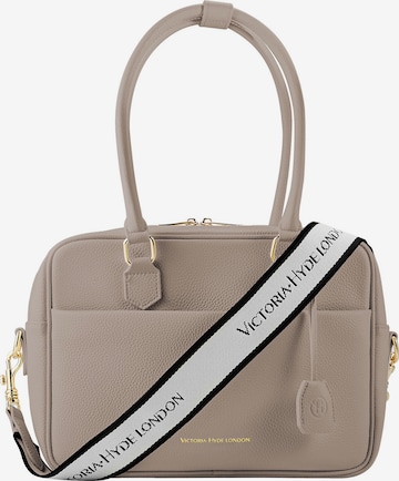 Victoria Hyde Handbag 'Margaret' in Grey: front