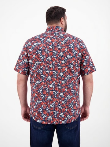 LERROS Comfort fit Button Up Shirt in Red