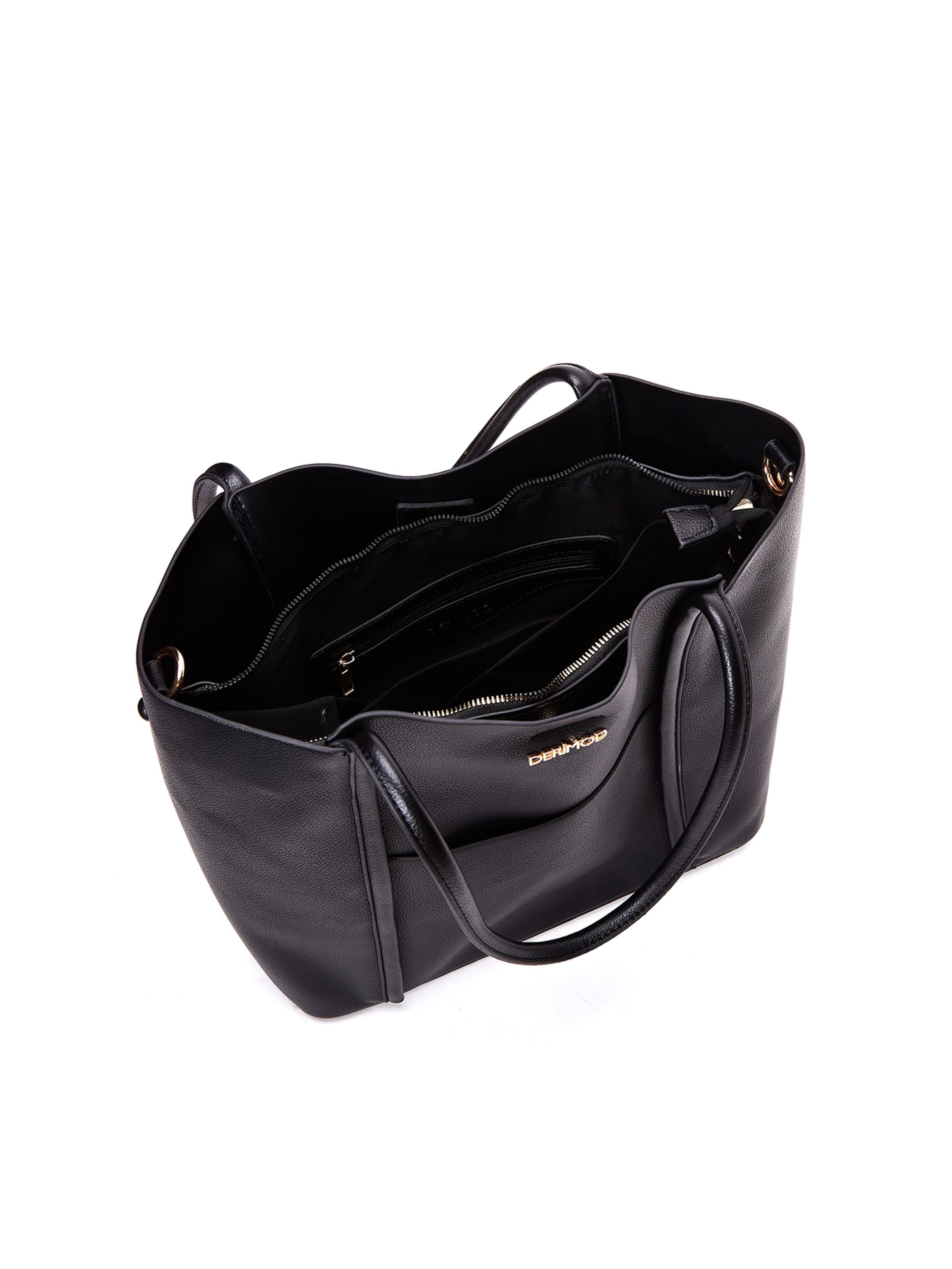 Derimod Schultertasche in Schwarz