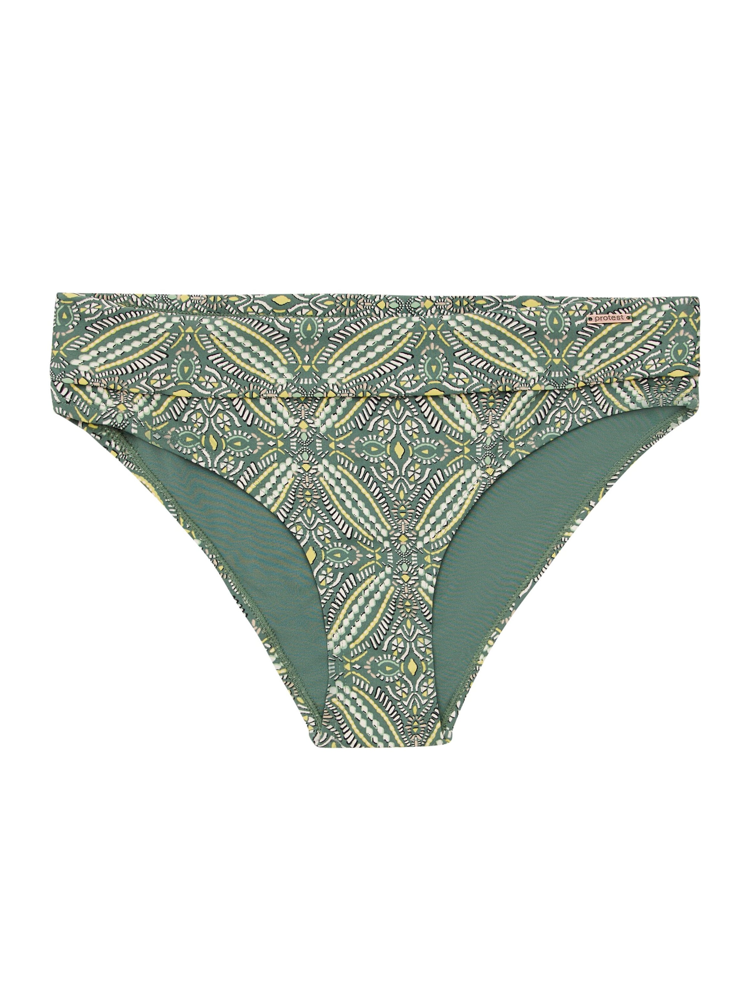 PROTEST Bikinihose 'MIXLava 25'‌‌‌‌‌ in Grün: Vorderseite