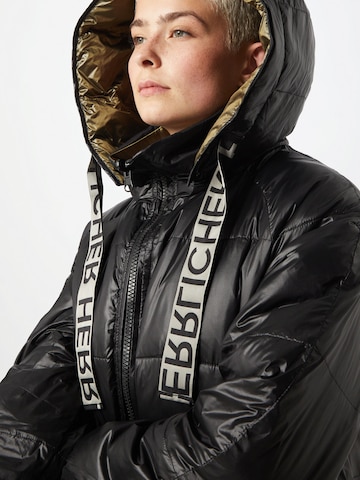 Herrlicher Winter Coat 'Tola' in Black