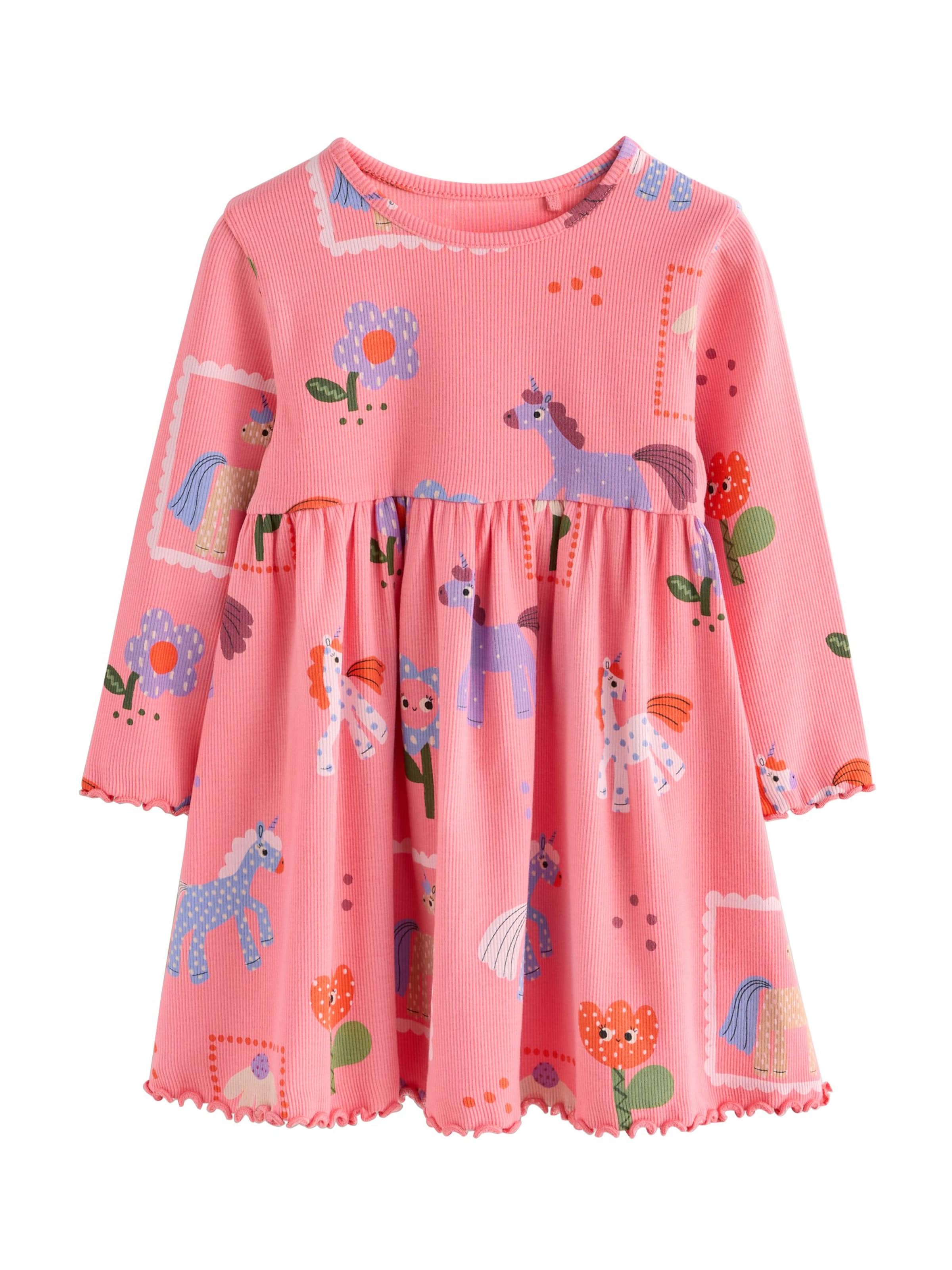 Next Рокля в розово: отпред