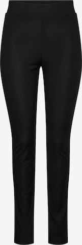 PIECES Skinny Leggings 'MANIELLA' in Black: front