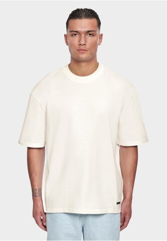 T-Shirt Dropsize en beige : devant