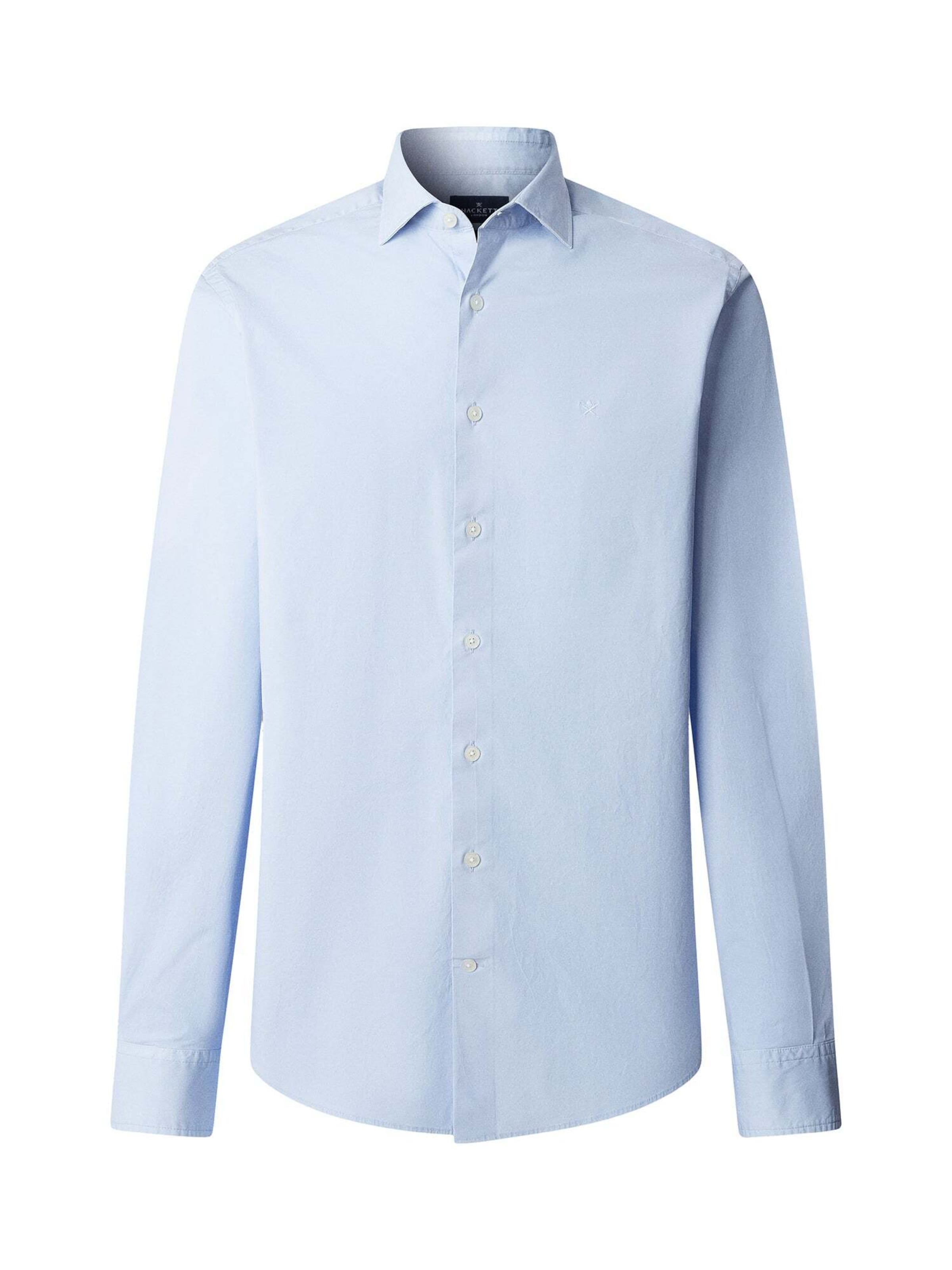 Chemise 'Ess' Hackett London en bleu : devant