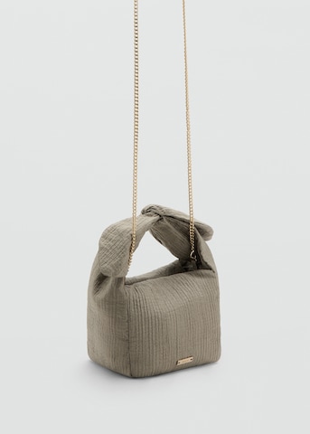 MANGO Schultertasche 'HEIDI' in Grau