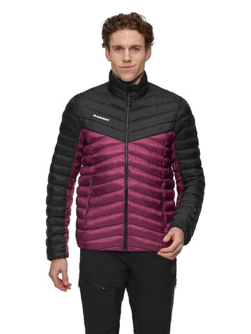 MAMMUT Outdoor jacket in Purple: front