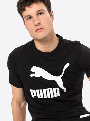 PUMA Shirt 'Classics' in Zwart