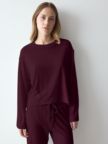 TRIUMPH Shirt ' Red Label Cozy Comfort ' in Red: front