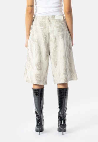 Elias Rumelis Wide leg Broek 'Rudy' in Beige