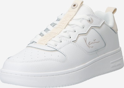 Karl Kani Baskets basses en beige clair / blanc, Vue avec produit