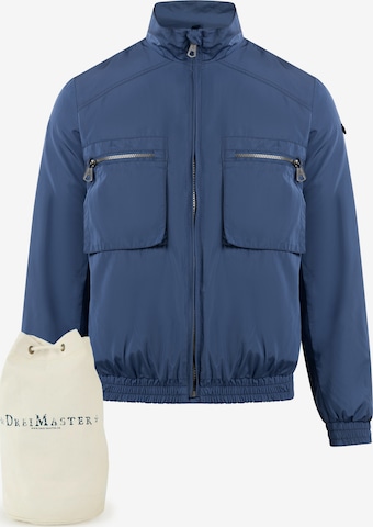 DreiMaster Maritim Between-Season Jacket in Blue: front