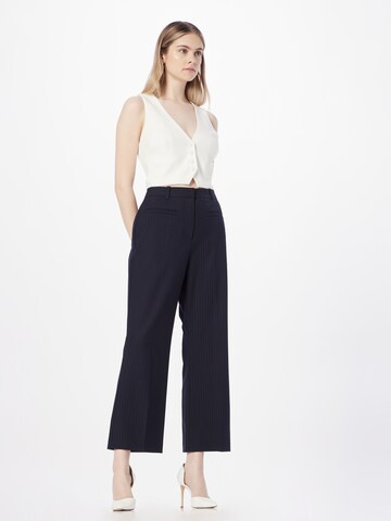 3.1 Phillip Lim Flared Pleated Pants in Blue