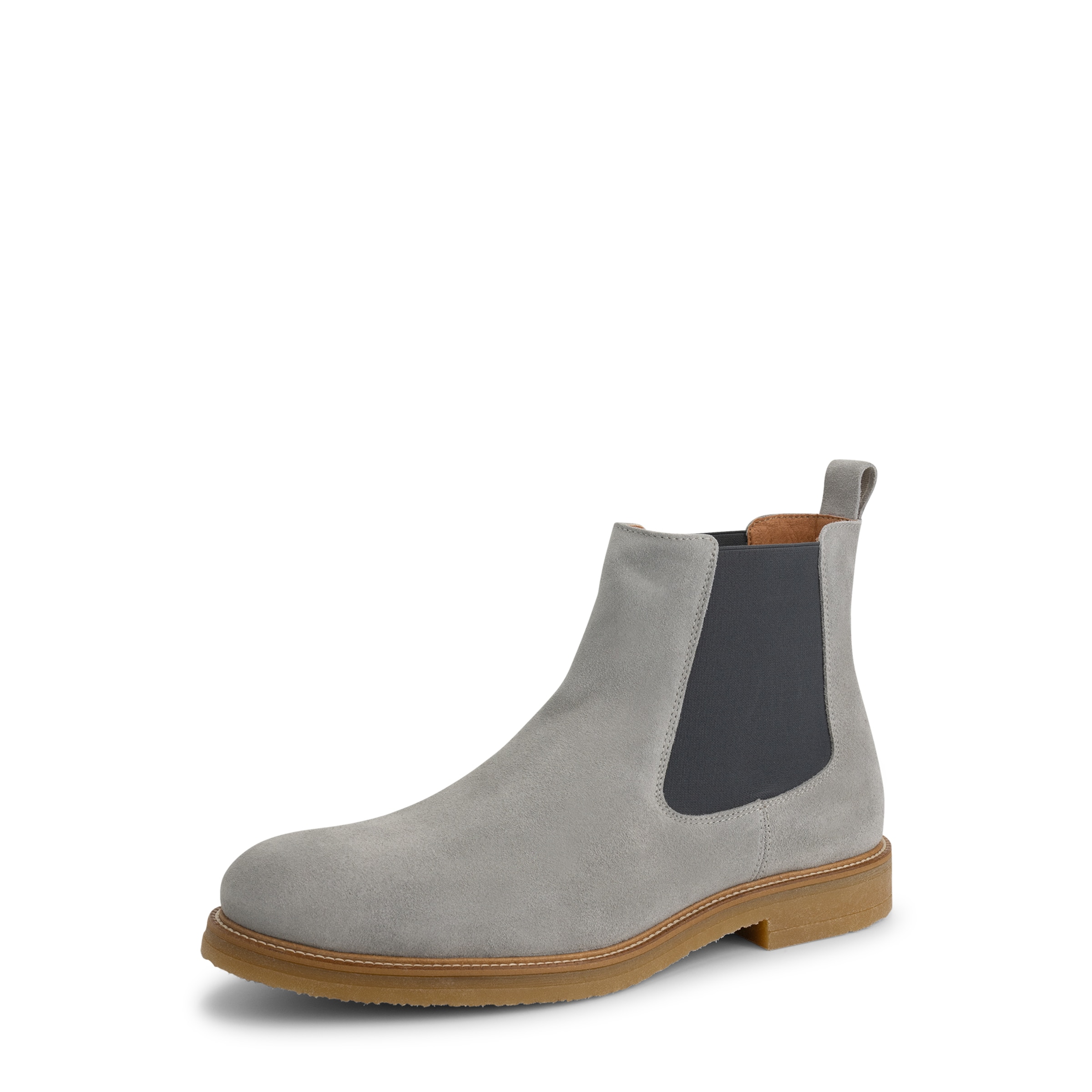 Travelin Chelsea Boots 'Ealing' i grå: forside