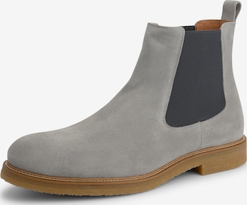 Travelin Chelsea Boots 'Ealing' i grå: forside