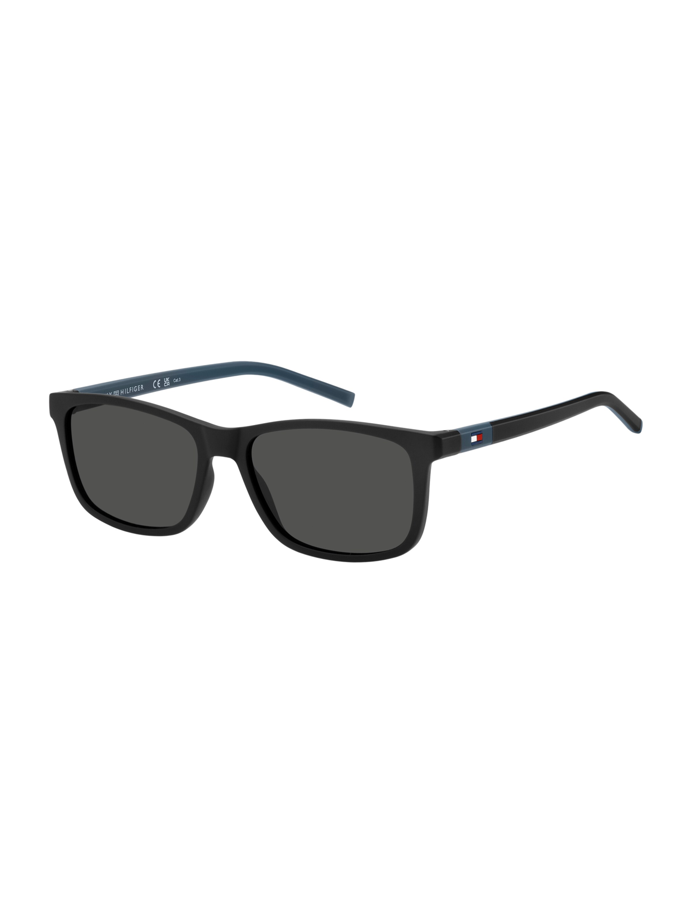 TOMMY HILFIGER Sonnenbrille in Schwarz: Vorderseite