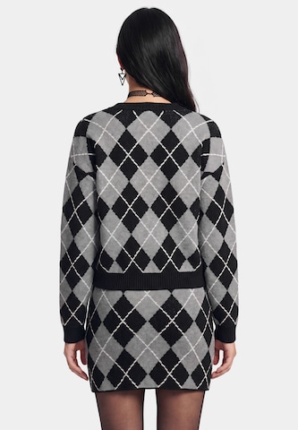 myMo ROCKS Knit Cardigan in Black