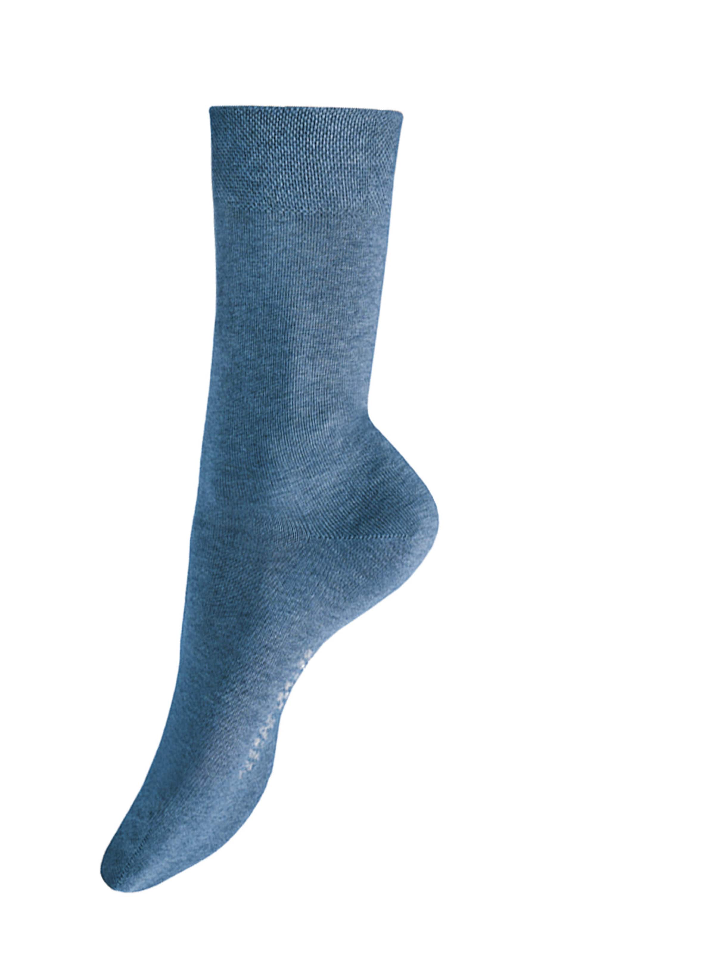 Hudson Socken 'Relax Cotton' in Blau: Vorderseite