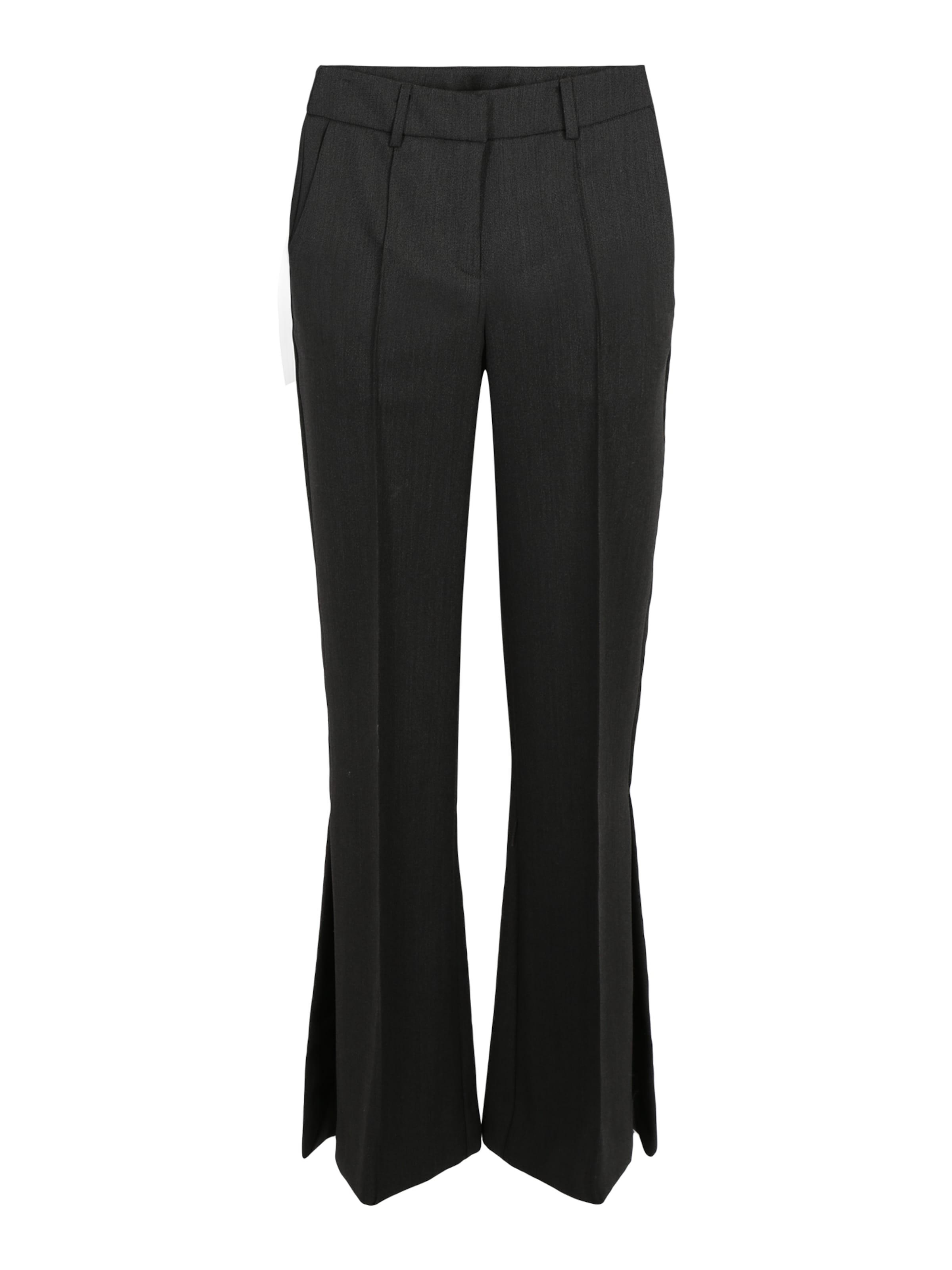 ABOUT YOU REBIRTH STUDIOS Flared Παντελόνι 'Noelle' σε γκρι: μπροστά