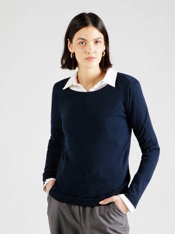 VERO MODA Pullover 'VMCare' in Blau: Vorderseite