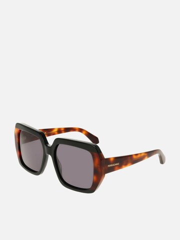 FERRAGAMO - Gafas de sol 'Ferragamo SF2081S' en negro: frente