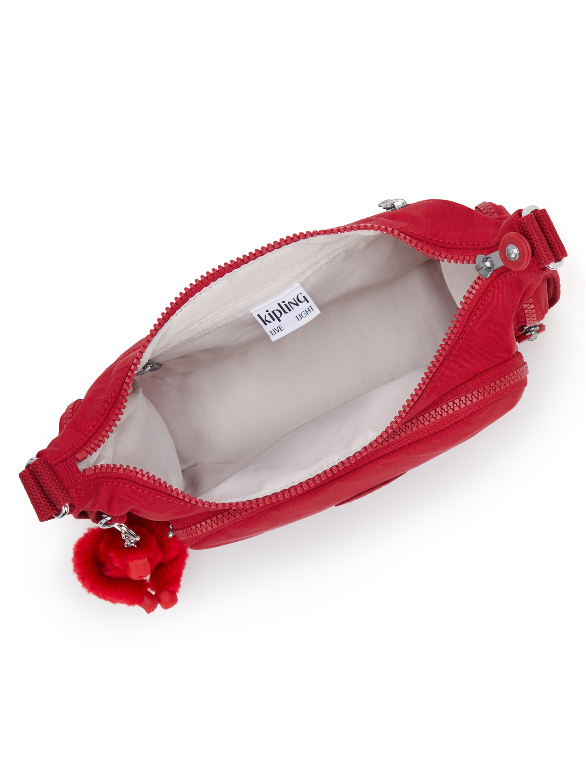 KIPLING Õlakott 'Gabbette', värv punane