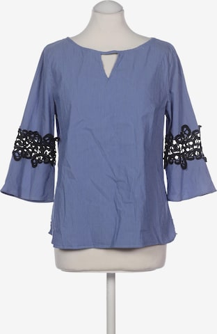 COMMA Bluse L in Blau: Vorderseite