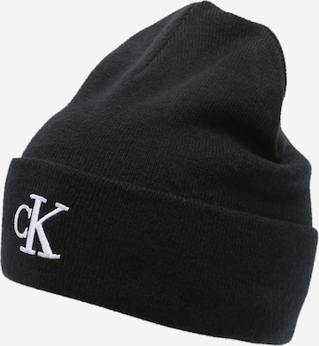 Calvin Klein JeansKapa - crna boja: prednji dio