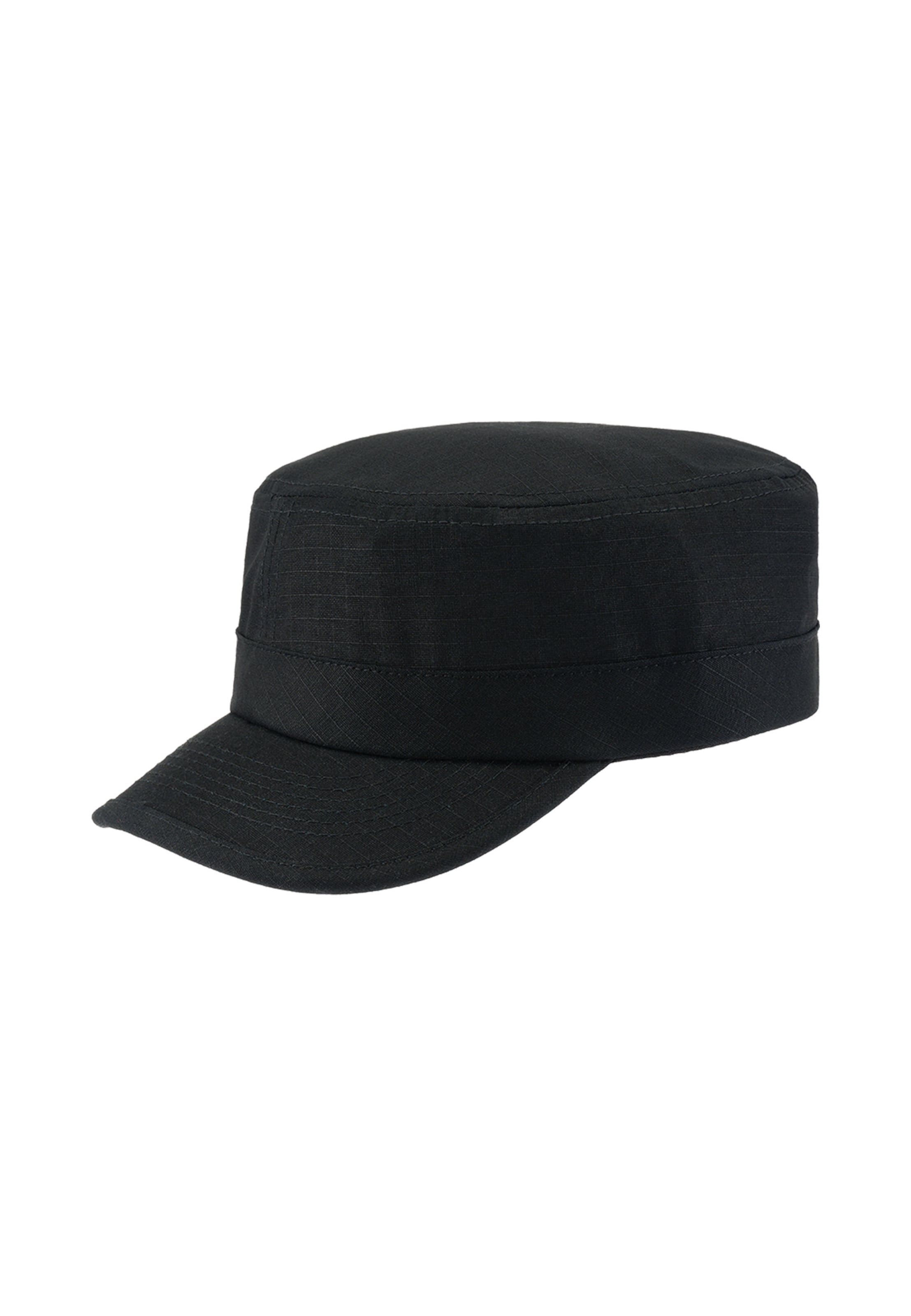 Brandit Cap in Black: front