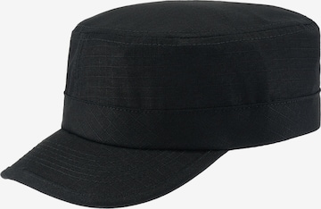 Brandit Cap in Black: front