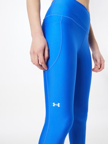 UNDER ARMOUR Skinny Sporthose in Blau