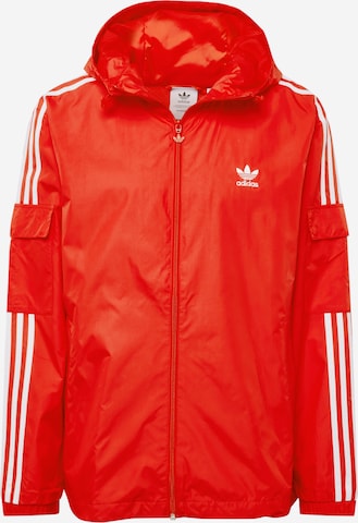 Veste mi-saison 'Adicolor Classics' ADIDAS ORIGINALS en rouge : devant