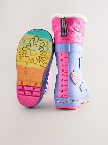 Bottes en caoutchouc Next en violet
