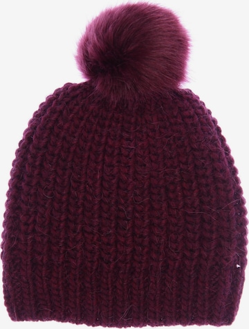 HALLHUBER Hat & Cap in One size in Red: front