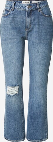 TOMORROW Boot cut Jeans 'Malcolm Kick' in Blue: front