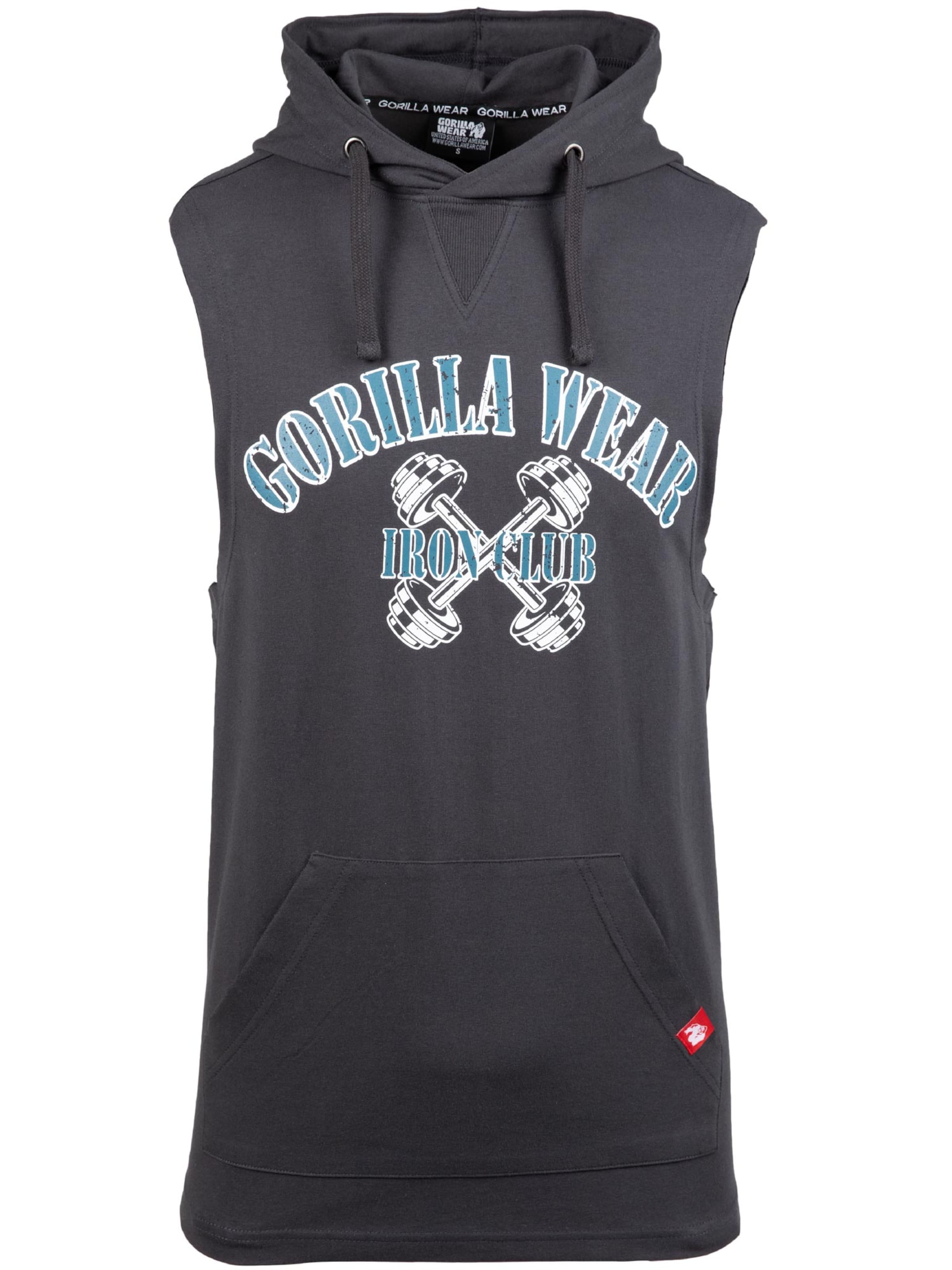 Gorilla Wear Shirt 'Chico' in Blauw: voorkant