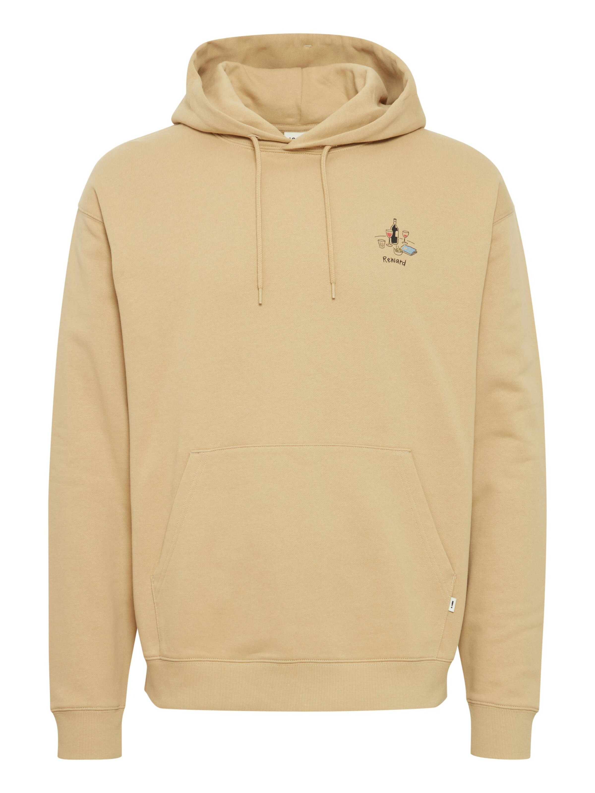 Pull-over !Solid en beige : devant