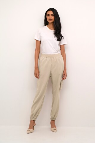 Kaffe Regular Cargo Pants in Beige