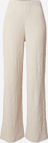 ABOUT YOU Široký strih Nohavice 'Nalani' - Béžová: predná strana