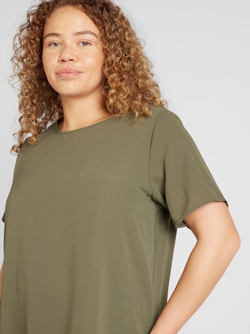 Camicia da donna 'Vica' di ONLY Carmakoma in verde