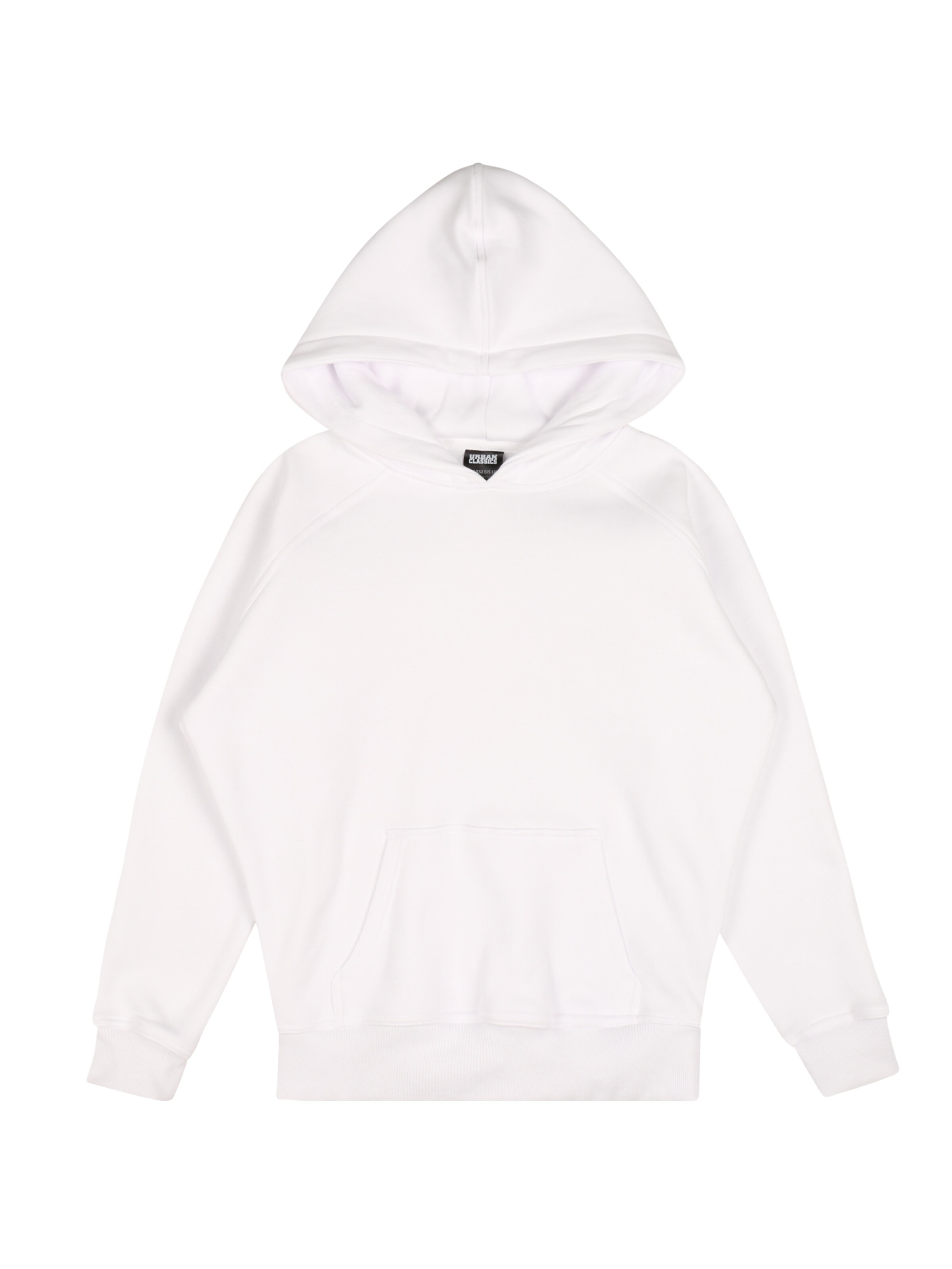 Urban Classics Mikina – bílá: přední strana