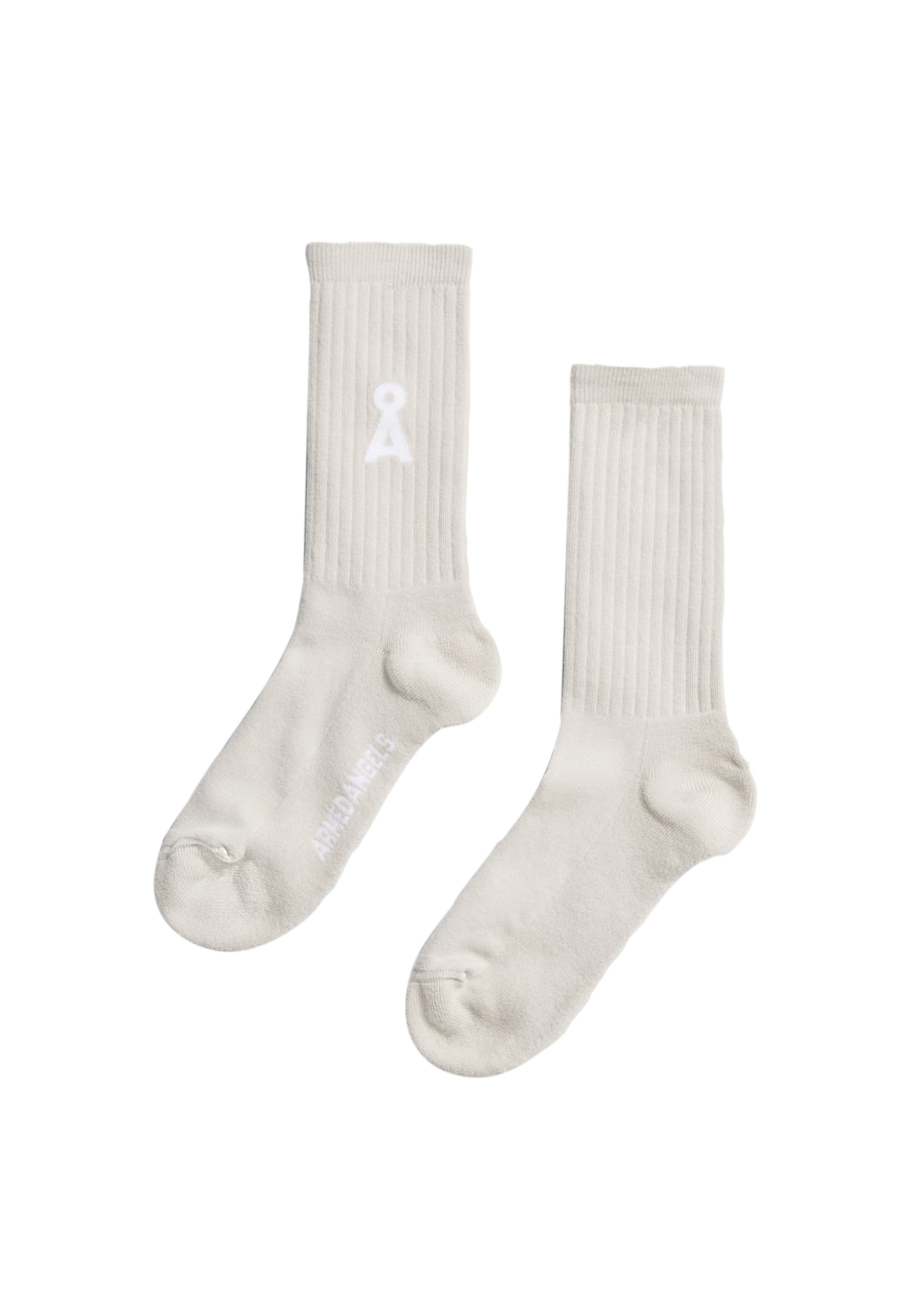 ARMEDANGELS Socken 'US BOLD' in Beige: Vorderseite