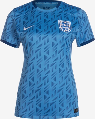 NIKE Tricot 'England Away Stadium 2023' in de kleur Blauw / Donkerblauw / Zilver / Wit, Productweergave