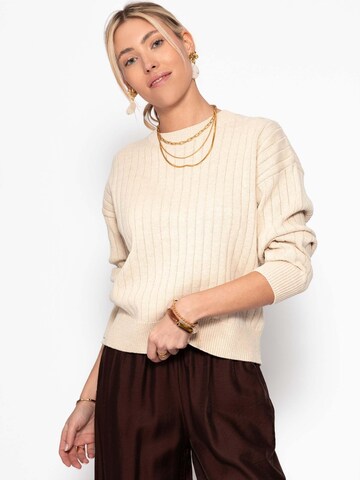 SASSYCLASSY Pullover‌‌‌‌‌ in Beige
