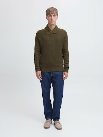 Pull-over 'JREBROWEN' JJ Rebel en vert